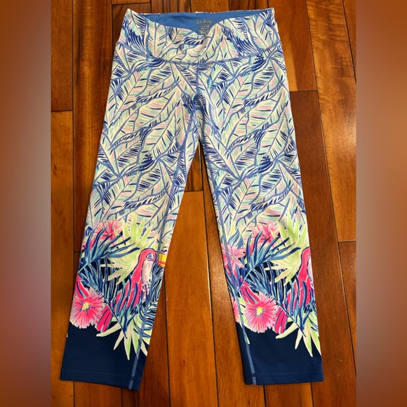 Lilly Pulitzer Luxletic LETS MANGO JOLENE LEGGINGS - Picture 5 of 7